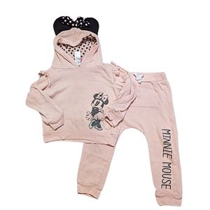 5T Minnie Mouse Hoodie & Sweatpants by Disney Junior